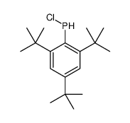 Phosphinous chloride, P-[2,4,6-tris(1,1-dimethylethyl)phenyl]结构式