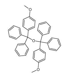 bis-(4-methoxy-trityl)-ether Structure