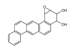 Benzo[8,9]benz[a]anthra[1,2-b]oxirene-2,3-diol, 1a,2,3,13c-tetrahydro Structure