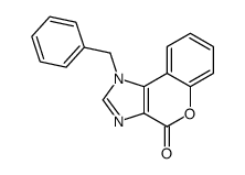 1-benzylchromeno[3,4-d]imidazol-4-one结构式