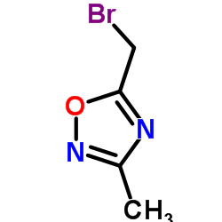 5-(Bromomethyl)-3-methyl-1,2,4-oxadiazole Structure