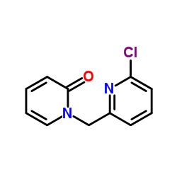 1-[(6-Chloro-2-pyridinyl)methyl]-2(1H)-pyridinone结构式