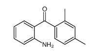 2-amino-2',4'-dimethylbenzophenone结构式