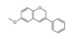 6-methoxy-3-phenyl-2H-chromene Structure