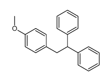1-(2,2-diphenylethyl)-4-methoxybenzene Structure