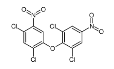 1,3-dichloro-2-(2,4-dichloro-5-nitrophenoxy)-5-nitrobenzene Structure