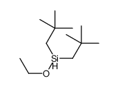 bis(2,2-dimethylpropyl)-ethoxysilane Structure