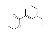 ethyl 3-(diethylamino)-2-methylprop-2-enoate结构式