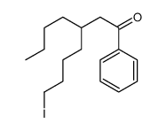 3-butyl-7-iodo-1-phenylheptan-1-one Structure