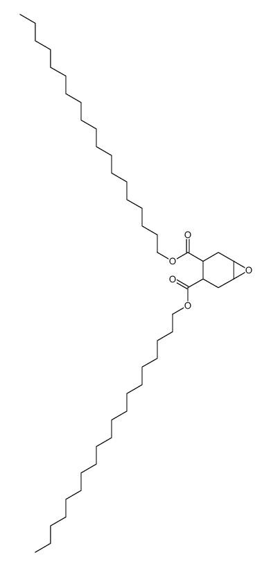 dinonadecyl 7-oxabicyclo[4.1.0]heptane-3,4-dicarboxylate结构式