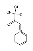 Pyridinium-trichloracetyl-methylid结构式