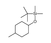 tert-butyl-dimethyl-(4-methylcyclohexyl)oxysilane Structure