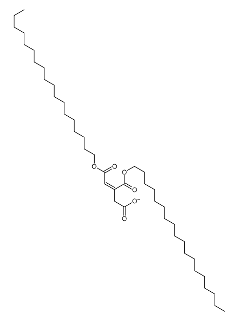 5-octadecoxy-3-octadecoxycarbonyl-5-oxopent-3-enoate Structure