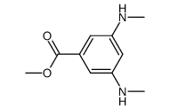 Benzoic acid, 3,5-bis(methylamino)-, methyl ester (9CI)结构式