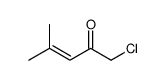 1-chloro-4-methylpent-3-en-2-one Structure