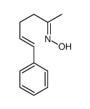 N-(6-phenylhex-5-en-2-ylidene)hydroxylamine Structure