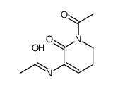 N-(1-acetyl-6-oxo-2,3-dihydropyridin-5-yl)acetamide结构式