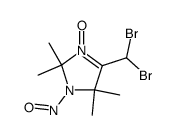 4-dibromomethyl-1-nitroso-2,2,5,5-tetramethyl-3-imidazoline-3-oxide Structure