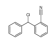 2-[chloro(phenyl)methyl]benzonitrile Structure