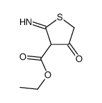 ethyl 2-imino-4-oxothiolane-3-carboxylate结构式