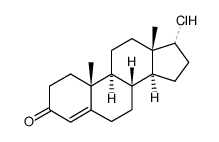 17-chloroandrost-4-en-3-one结构式