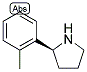 (S)-2-邻甲苯基吡咯烷结构式