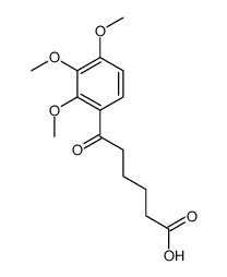 6-Oxo-6-(2,3,4-trimethoxyphenyl)hexanoic acid Structure