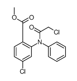 methyl 4-chloro-2-(N-(2-chloroacetyl)anilino)benzoate Structure