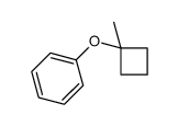 (1-methylcyclobutyl)oxybenzene结构式