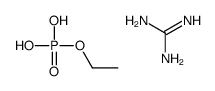 ethyl dihydrogen phosphate, compound with guanidine (1:1) Structure