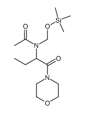 4-<2-butyryl>morpholine Structure