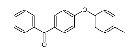 [4-(4-methylphenoxy)phenyl]-phenylmethanone结构式