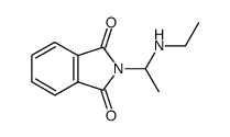 N-(1-ethylamino-ethyl)-phthalimide Structure