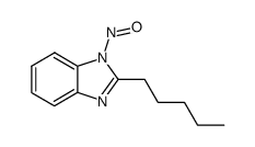 1-nitroso-2-pentyl-1H-benzimidazole Structure