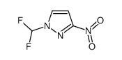 1-DIFLUOROMETHYL-3-NITRO-1H-PYRAZOLE structure