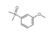 3-methoxy-N,N-dimethylaniline-N-oxide结构式