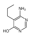 6-amino-5-propyl-1H-pyrimidin-4-one结构式