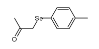 1-(p-tolylselanyl)propan-2-one Structure