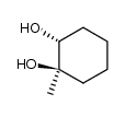 1-methyl-trans-cyclohexane-1,2-diol Structure