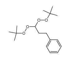 1,1-bis(t-butyldioxy)-3-phenylpropane结构式