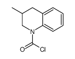 1(2H)-Quinolinecarbonyl chloride, 3,4-dihydro-3-methyl- (9CI)结构式