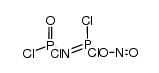 O-nitroso-P-dichloro-N-dichlorophosphoryl monophosphazene Structure