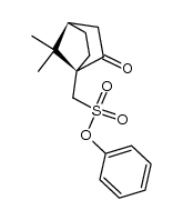 (1S)-(7,7-dimethyl-2-oxobicyclo[2.2.1]hept-1-yl)methane sulfonic acid phenyl ester Structure