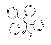 [α-(methoxycarbonyl)benzylidene]triphenylphosphorane Structure