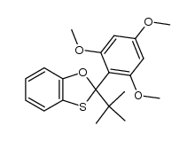 2-(2,4,6-Trimethoxyphenyl)-2-t-butyl-1,3-benzoxathiole Structure