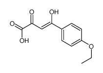 4-(4-ethoxyphenyl)-4-hydroxy-2-oxobut-3-enoic acid结构式