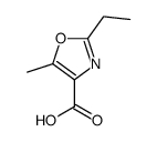 4-Oxazolecarboxylicacid,2-ethyl-5-methyl-(9CI) structure