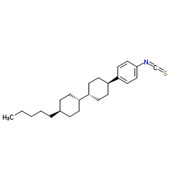 (1r,1's,4r,4'S)-4-(4-Isothiocyanatophenyl)-4'-pentyl-1,1'-bi(cyclohexyl)结构式