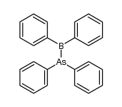 Diphenylarsino-diphenyl-boran Structure