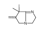 3H-Pyrrolo[1,2-a]imidazole,2,5,6,7-tetrahydro-7,7-dimethyl-6-methylene-(9CI) Structure